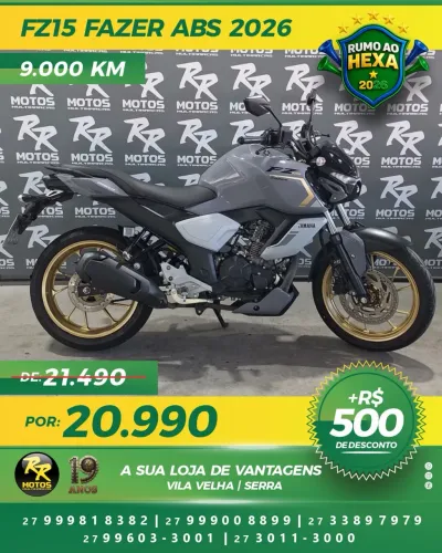 Moto Yamaha FZ15 ABS FAZER 2026