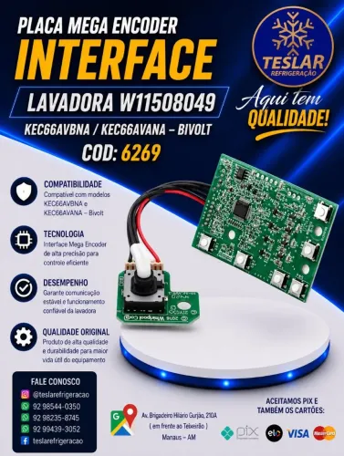 Placa Mega Encoder Interface<br>? Qualidade<br>? Precisão<br>? Pronta entrega