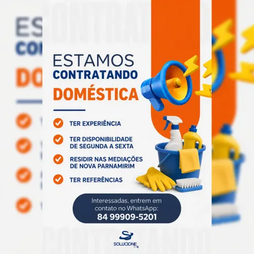 VAGA - DOMÉSTICA 