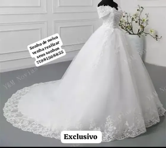 Vestido de noiva, prá vc brilhar no seu grande dia