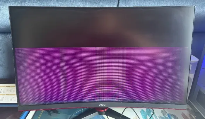 Monitor AOC Gamer Legend 27 Full HD 240hz 0,5ms Com Defeito Na Tela