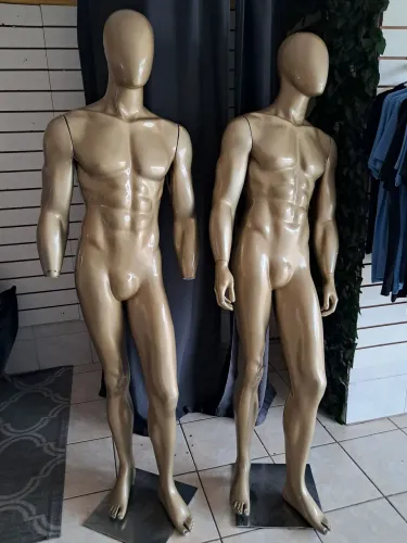 Manequim masculino 1 por 300,00 ou os 2 por 500,00