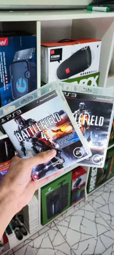 Kit Battlefield 4 + Battlefield 3 Mídias Físicas PS3 Semi Novos