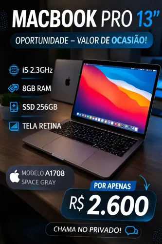 MacBook Pro 13? 2017 i5 /8GB/SSD 256GB