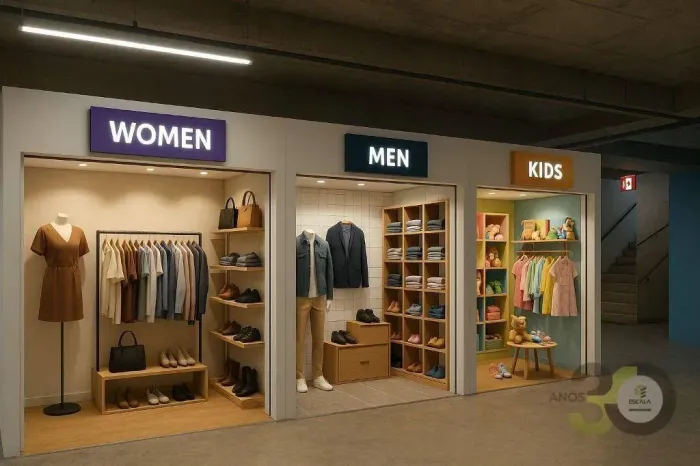Estação Fashion, Box para alugar por R$ 2.500/mês - Centro - Fortaleza/CE