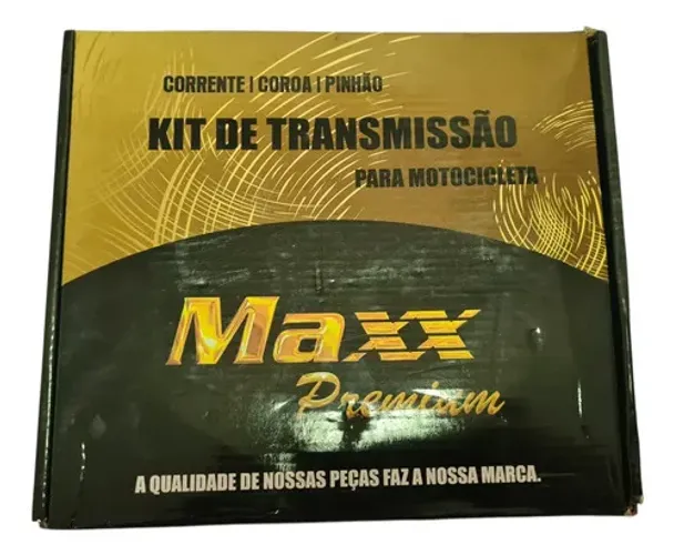 Kit Relação Transmissão Xre 300 Maxx Premium Preto