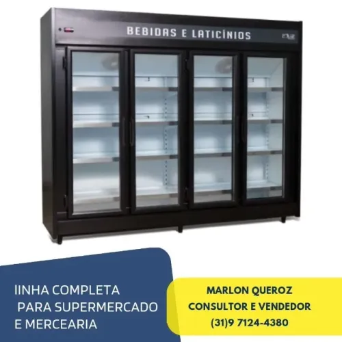 Refrigerador 4 Portas Polar 220v Novo