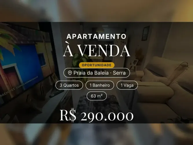 Apartamento em Praia da Baleia: Conforto e Lazer Completo Próximo à Praia