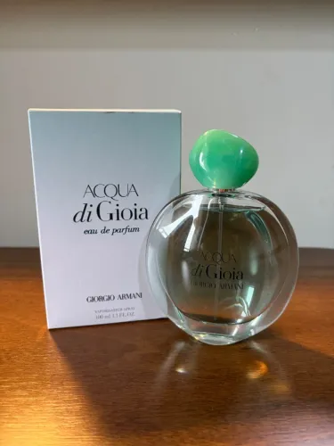 Perfume Acqua di Gioia Feminino Eau de Parfum 100 ml (NOVO)