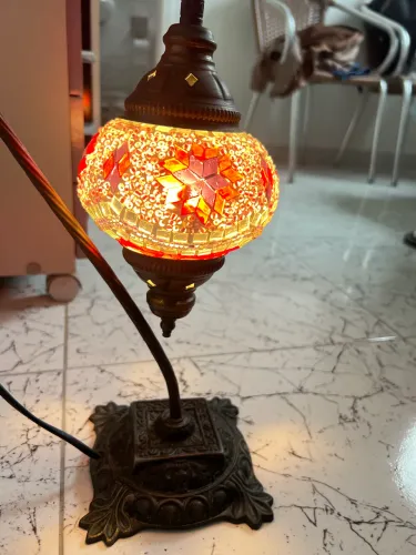 Luminária Turca Artesanal - Peça Exclusiva