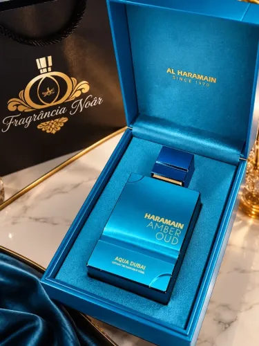 Aqua Dubai - Al Haramain - Perfume Árabe (Novo/Lacrado)