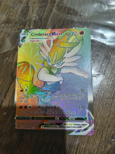 Carta pokémon cinderace vmax
