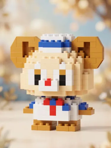 Ursinho Duffy | Mini Blocos de Montar 