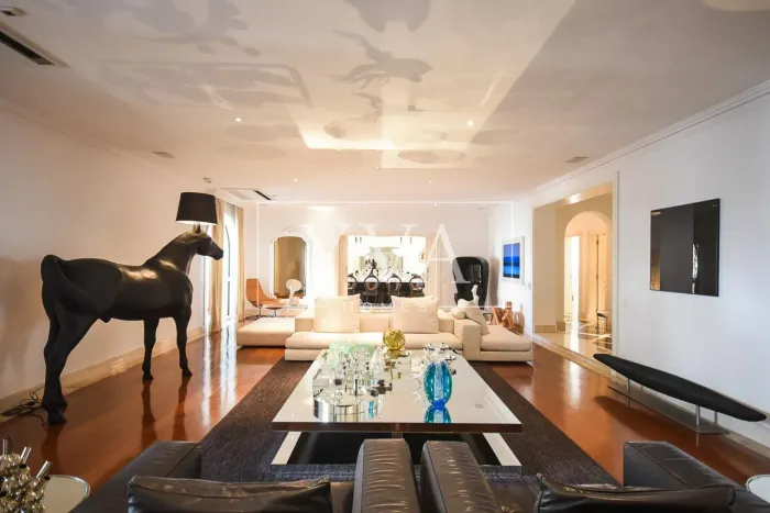 Apartamento altíssimo padrão | mobiliado com 587 m² decorado por Brunette Fracarolli no Ja