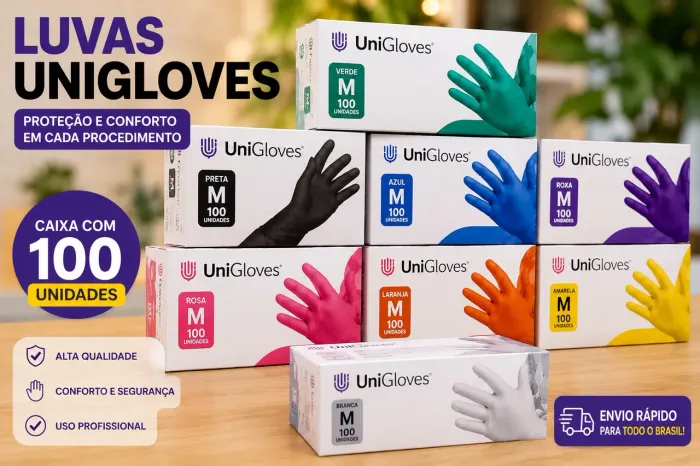 Luvas Procedimento Unigloves 