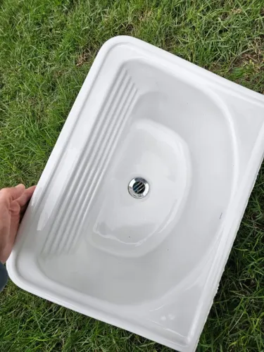 Vendo tanque de cerâmica, pia de banheiro com Cuba e pia de cozinha com Cuba inox