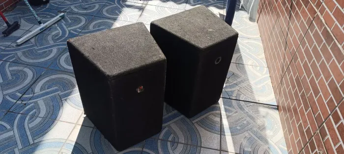 Par de caixas passivas 12 polegadas 