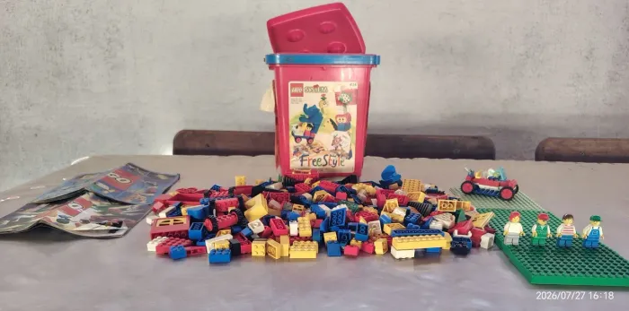 Lote Balde De Peças Lego Original