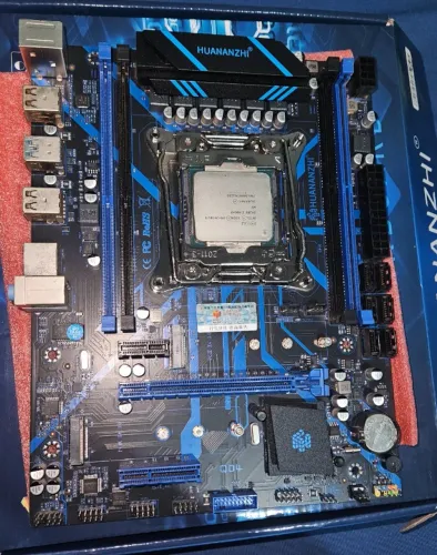 Kit Placa-Mãe Huananzhi X99-QD4 + Processador Xeon E5-2630 v3