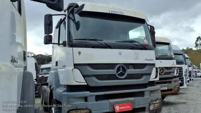 Mercedes-Benz Axor 3344/48 6X4 E5 2020/2020 Vamos Seminovos Pinheirinho Caminhões
