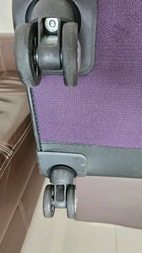 Mala Samsonite Grande com Rodas Giro 360º em Tecido
