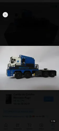 Miniatura Caminhão Nicolas Tractomas 1/50