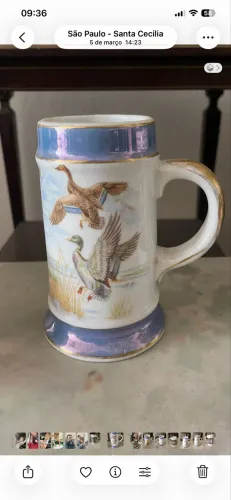 Caneca antiga, linda uma obra de arte