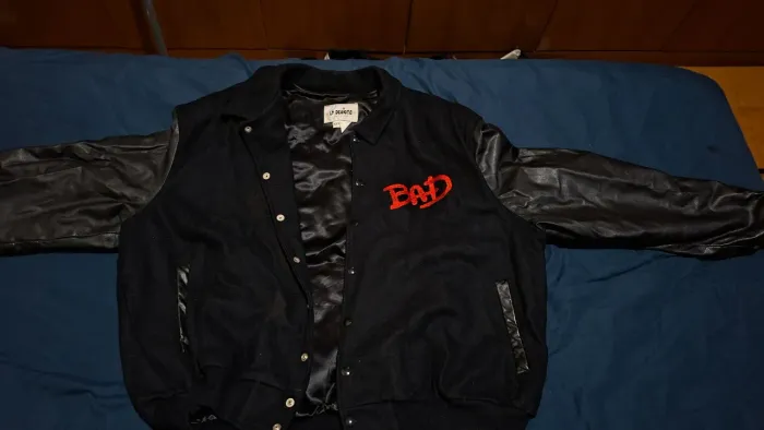 Michael Jackson jaqueta Bad tour - casaco - lp-cd- camisa 