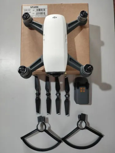 Carcaça DJI Spark Shell Superior Inferior, Gimbal , Bateria , Hélices, Proteção Hélices