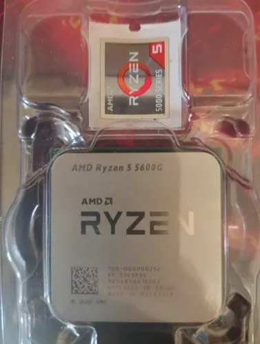 Ryzen 5 5600G | 6 Núcleos / 12 Threads | Vídeo Integrado | Funcionando Perfeitamente