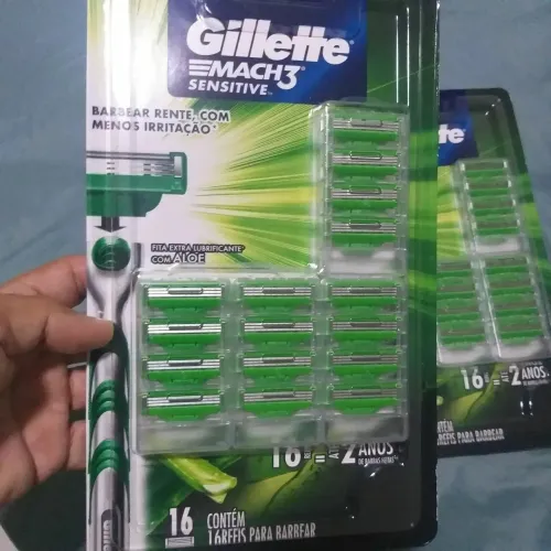 Gillette mach3 sensitive 16 unidades