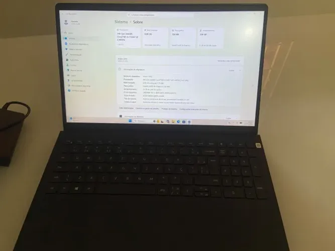 Notebook dell 3510 - I5-1135G7 - 8GB Ram - 256GB NVME
