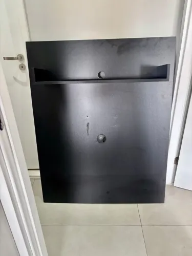 Rack de televisão preto - 96cm x 1.20cm