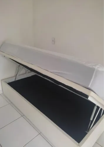 Cama Box Solteiro com Colchão Marca ORTOBOM