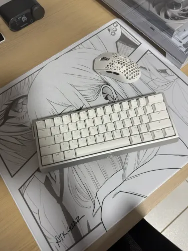 Wooting60HE V2 Aluminium Prata
