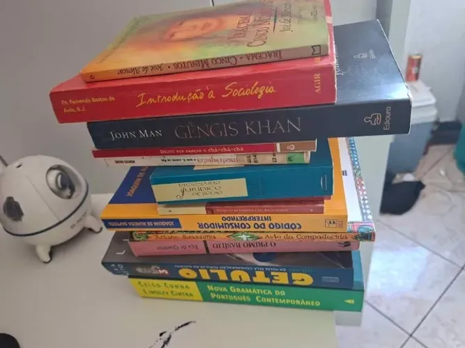 Lote de Livros Variados + Box DVD O Auto da Compadecida