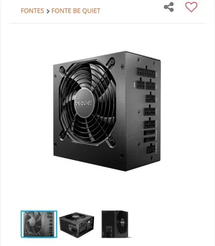 Fonte Pc gamer 750W