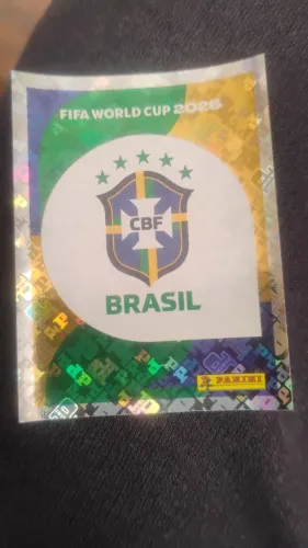 Figurinha escudo do Brasil