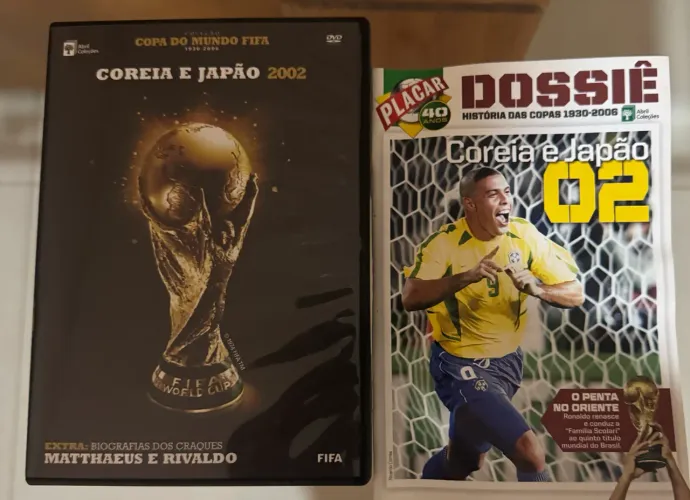 DVD Copa 2002 - inclui dossiê Placar