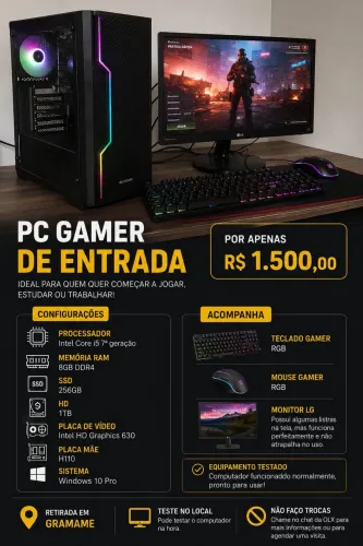PC Gamer de Entrada