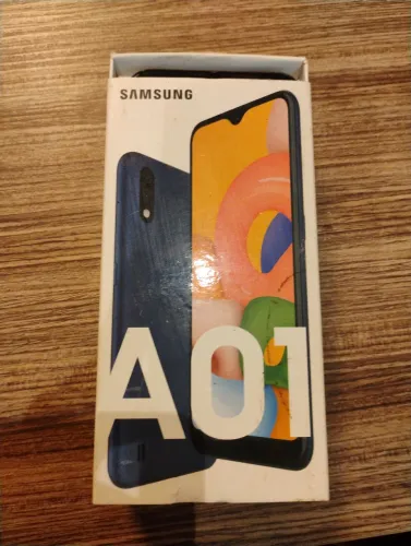 Samsung a01 com defeito!! Ideal para aproveitamento de peças!