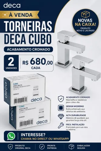 2 torneiras DECA