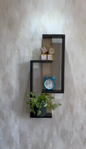 Prateleira de madeira feita ARTESANAL 