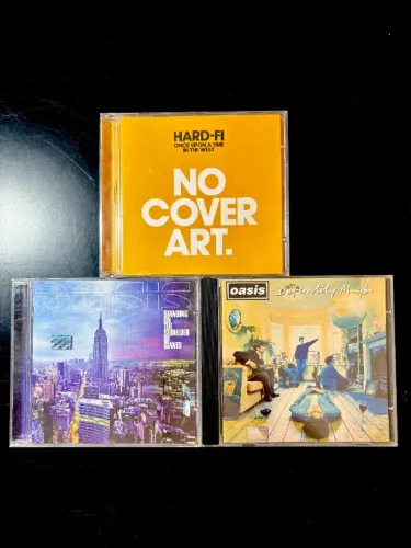 Combo CDs Rock Britânico - Oasis e Hard-Fi