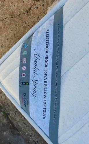 Cama de casal Ortobom 