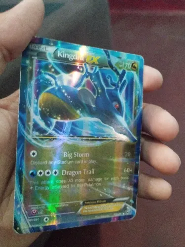 Cartas de Pokémon ( usada , produto não original )
