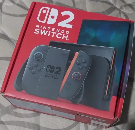 Nintendo Switch 2 - 256 GB - Estado impecável, com nota fiscal