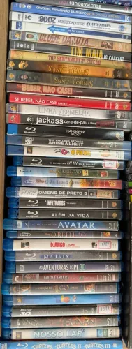 Filmes Blu-Ray Originais na caixa (cada)