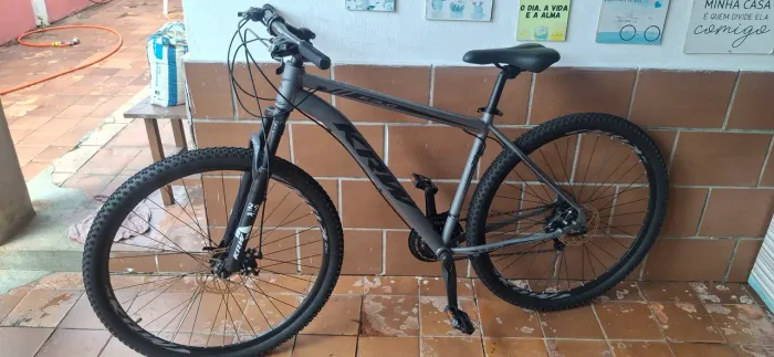 Bike semi nova aro 29 krw original bicicleta corrida trilha