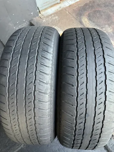 Par de Pneus Bridgestone Aro 18 Dueler H/T 684 II Ecopia 265/60R18 110T, 65% de vida útil